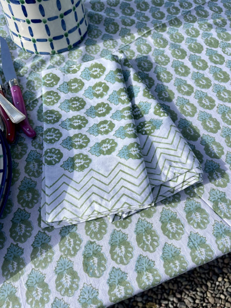 Nellie Napkin In Green (Set Of 4)