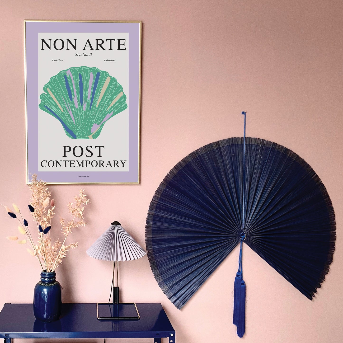 Sea Shell Green Print