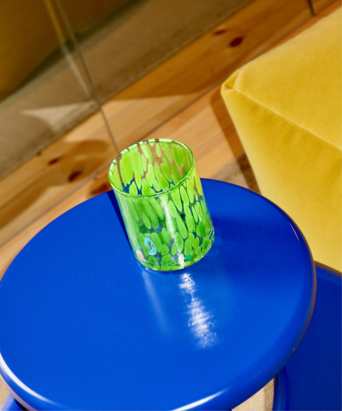 Murano Glass Tumbler, Green