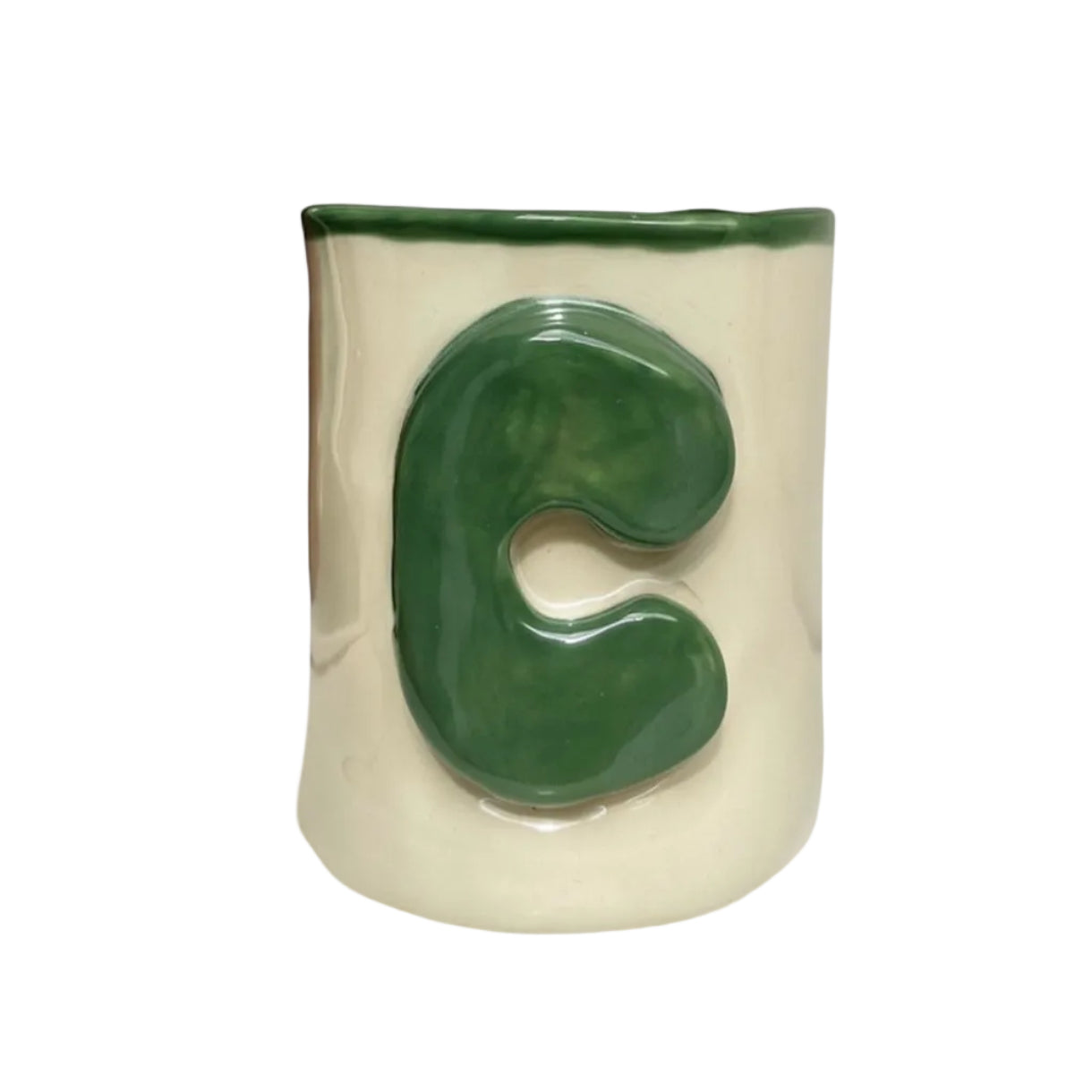 Light Green Mono Bright Pen Pot - Alpha Beaker