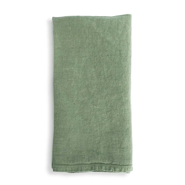Spring Green Linen Napkin