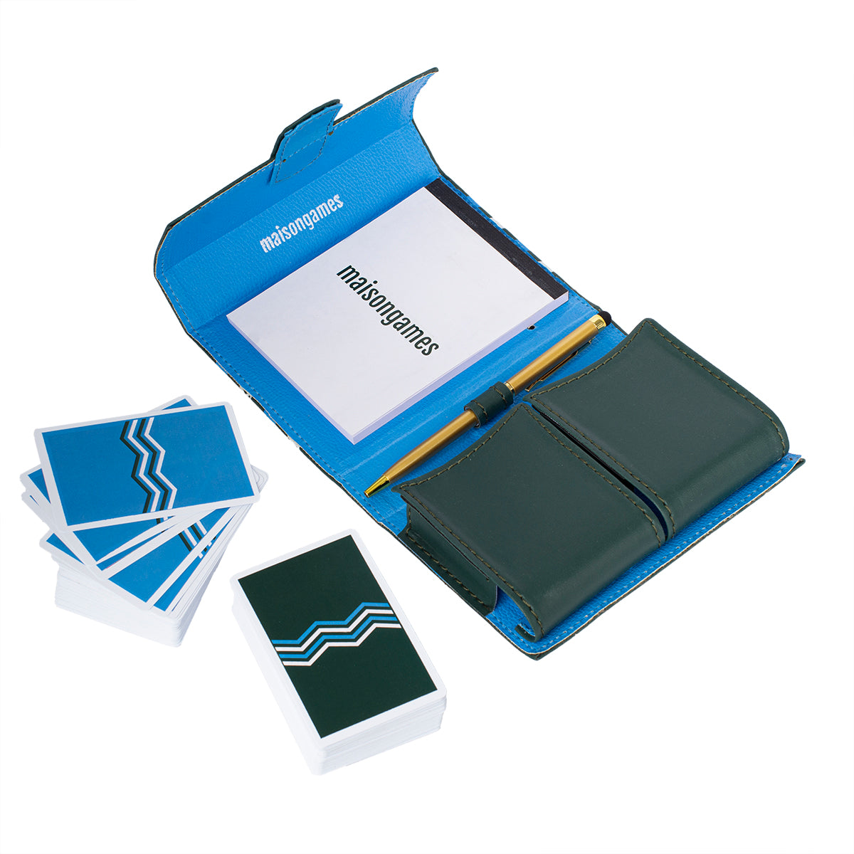 Playing Cards Green