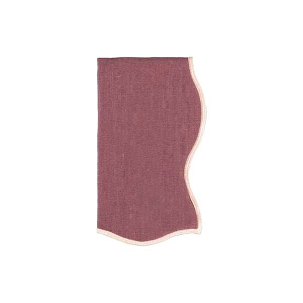 Napkin Bloom, Purple with Baby Pink