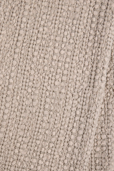 Morno Throw Blanket in Stone