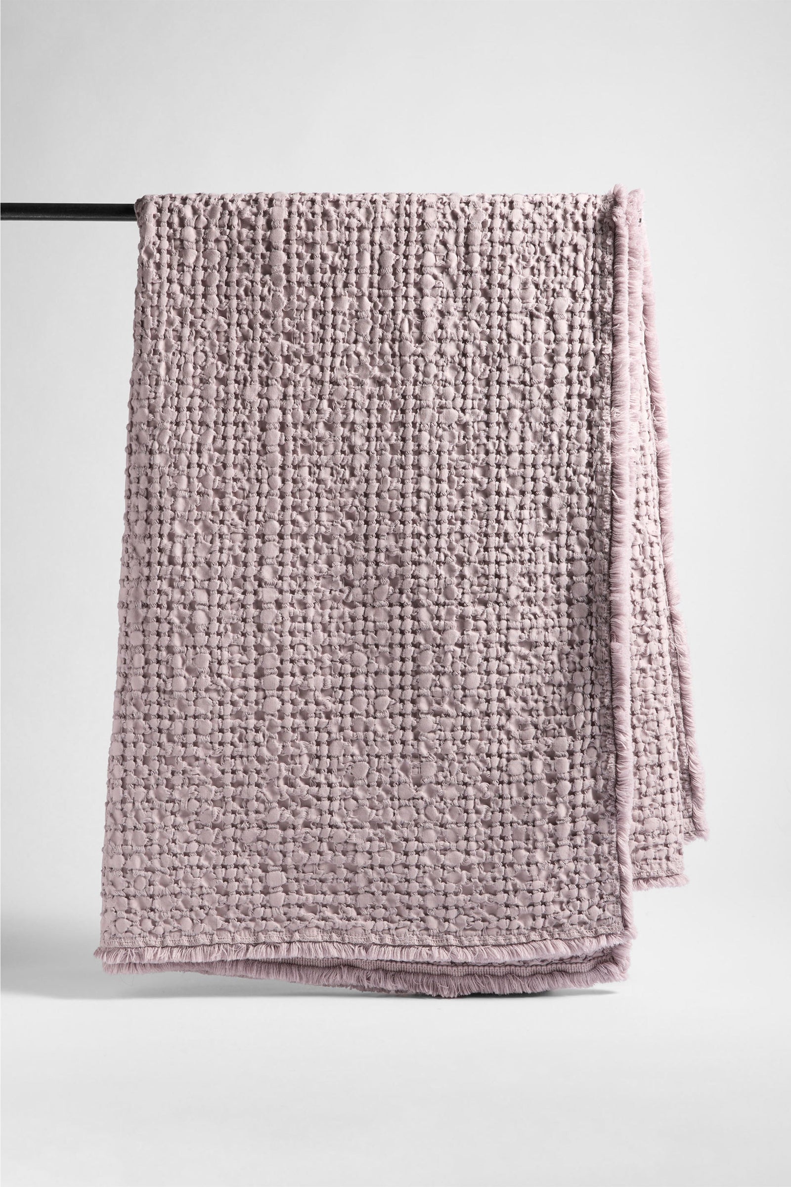 Morno Throw Blanket in Ash Violet