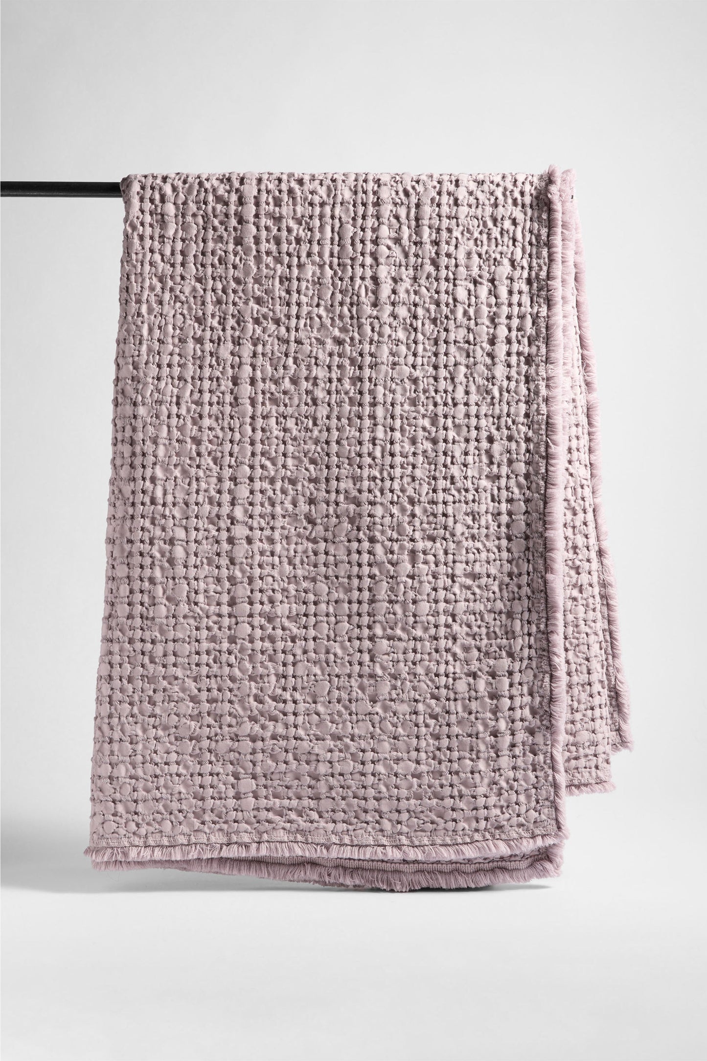 Morno Throw Blanket in Ash Violet