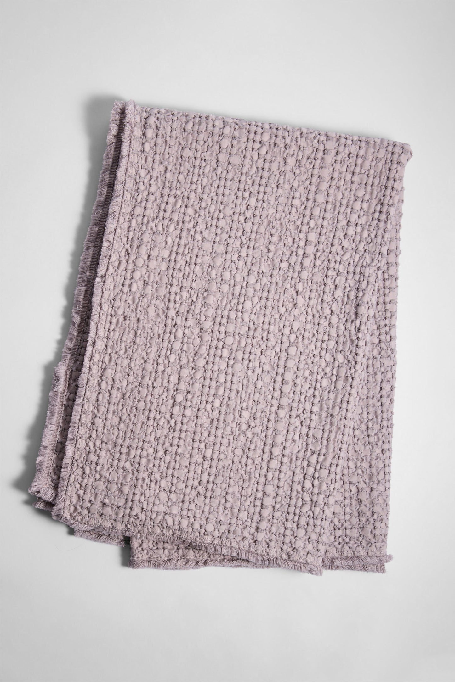 Morno Throw Blanket in Ash Violet