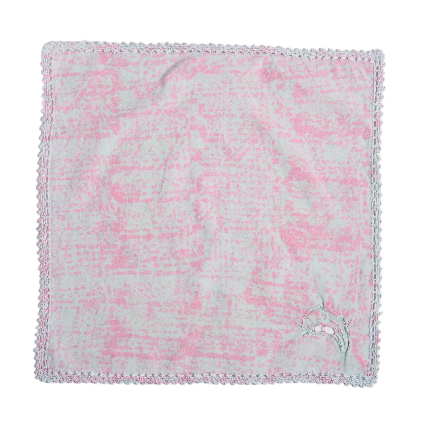 Village Vanguard Napkins in Ice Blue Peony Speckle Set of 4