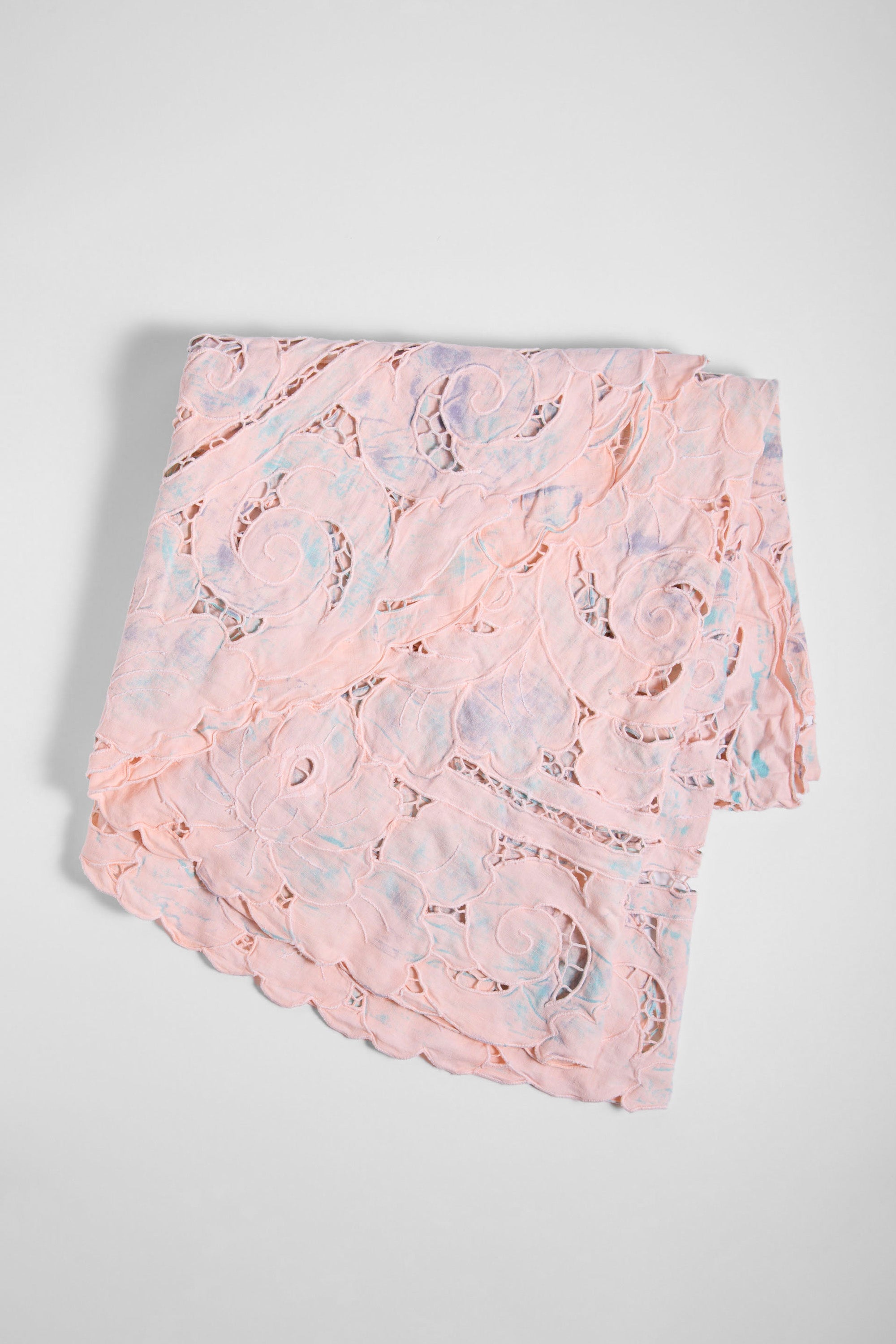 Village Vanguard Tablecloth in Tea Rose Lavender Aqua