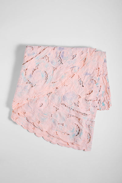 Village Vanguard Tablecloth in Tea Rose Lavender Aqua