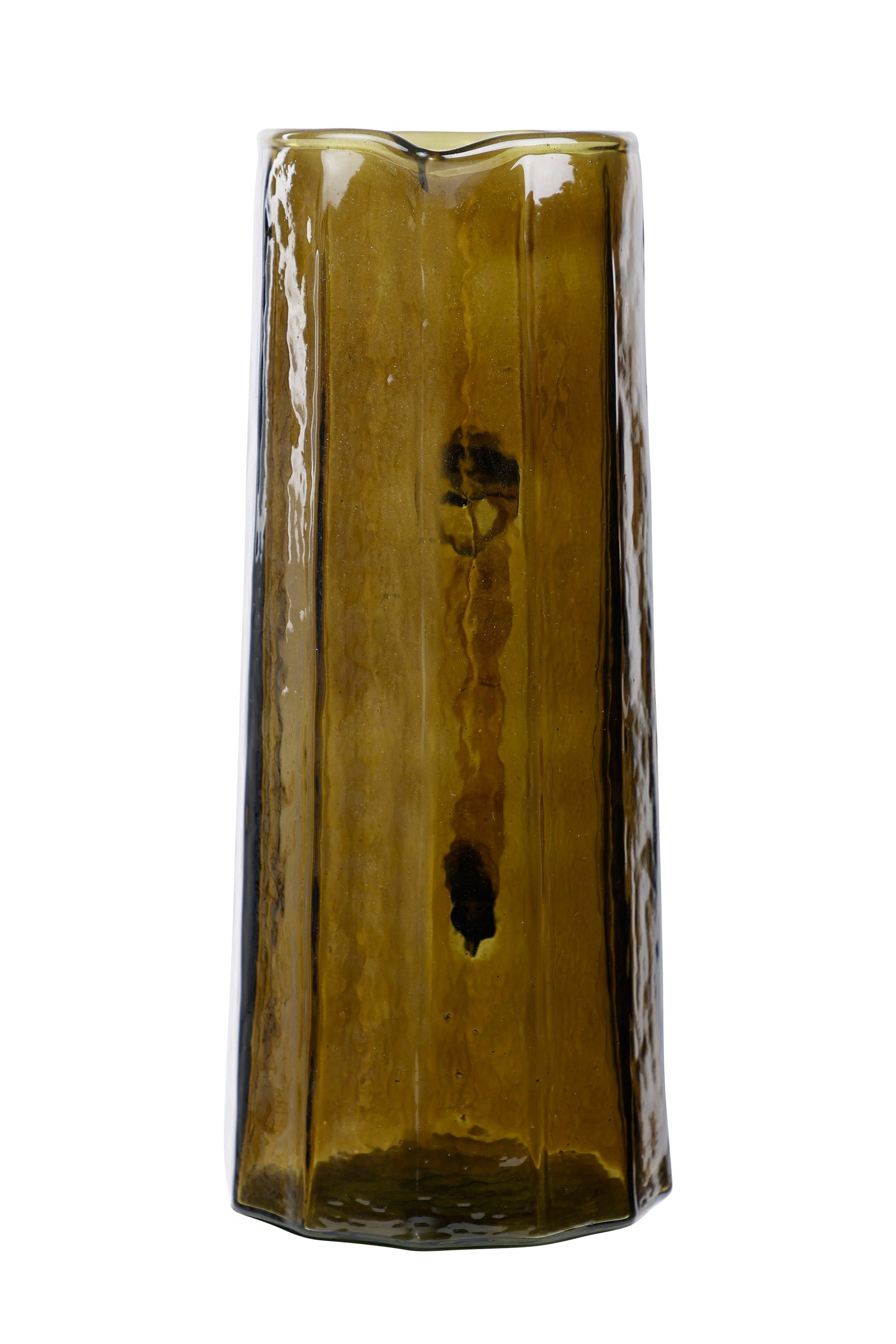 Hammered Water Pitcher, Brown- 6.25 x 9.5 Inches