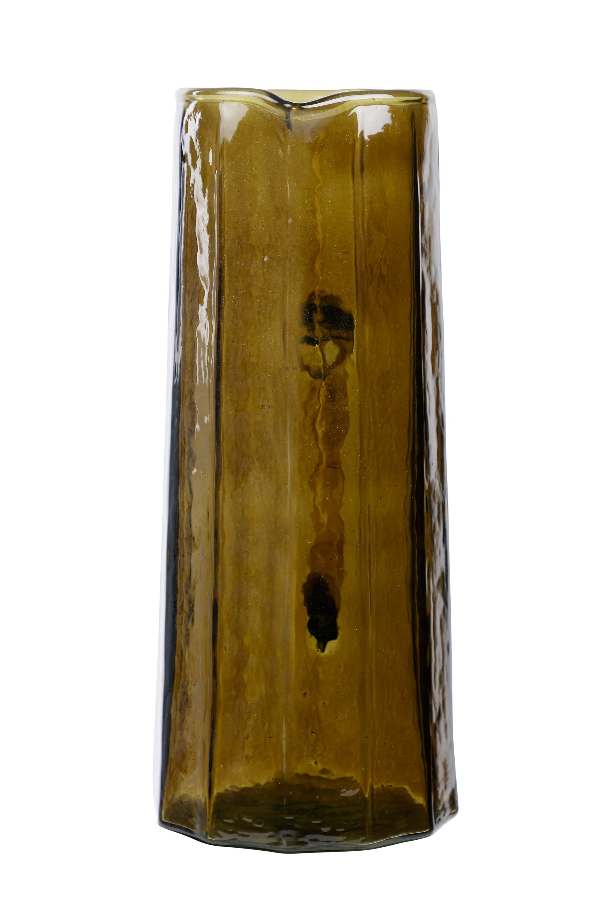 Hammered Water Pitcher, Brown- 6.25 x 9.5 Inches