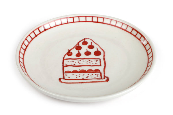 Ceramic Dessert Plates Celebration 7 Inches Set of 4 - Casa Amarosa