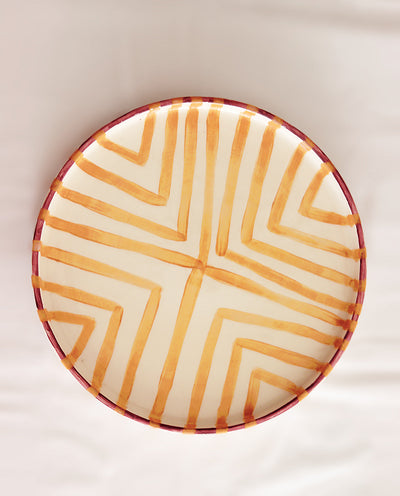 HANDMADE CERAMIC SERVING PLATTER