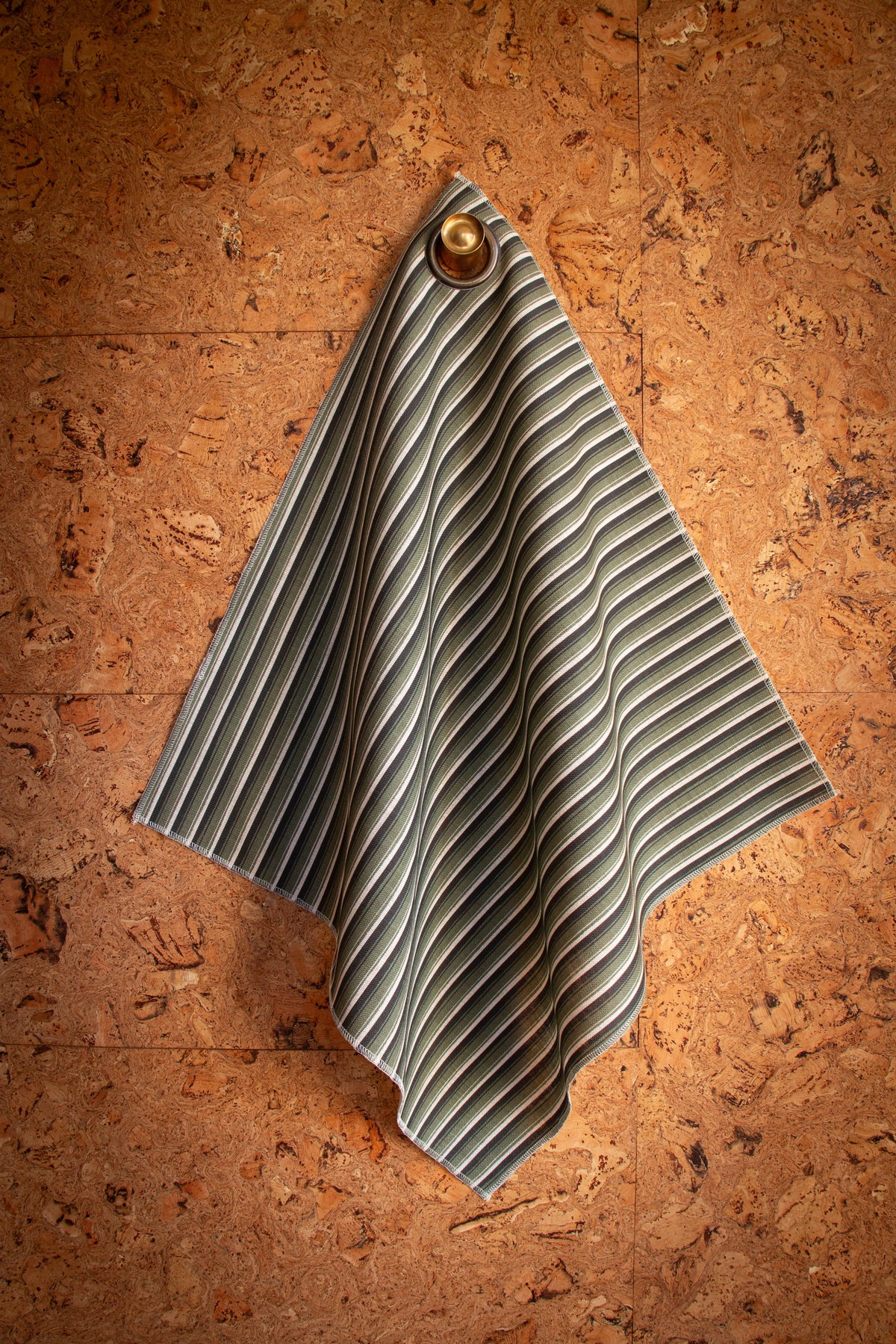 Modern Ticking Fabric -  Pine Needle