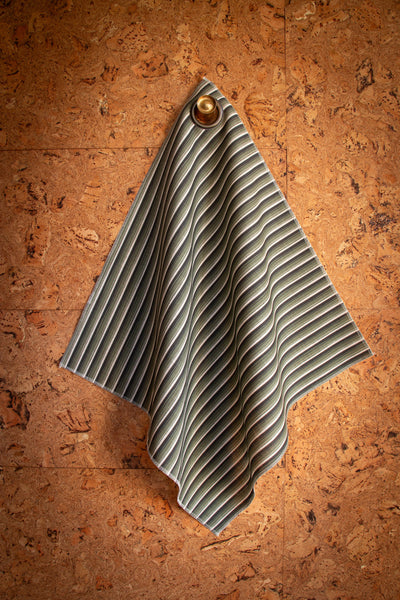 Modern Ticking Fabric -  Pine Needle