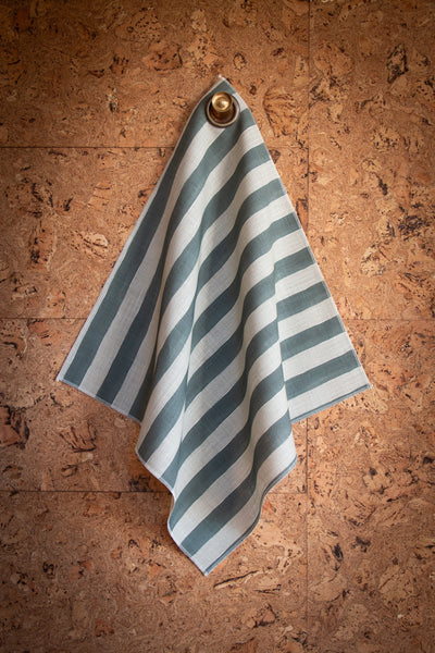New Stripe Fabric -  Indigo
