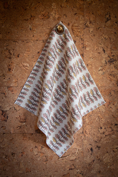 Quercus Fabric -  Rhubarb
