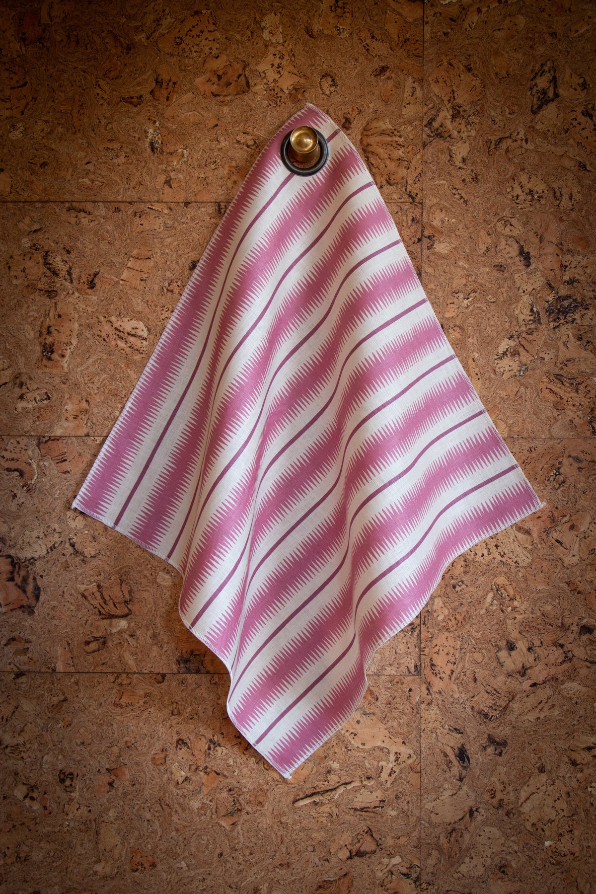 Squiggle Fabric -  Rhubarb