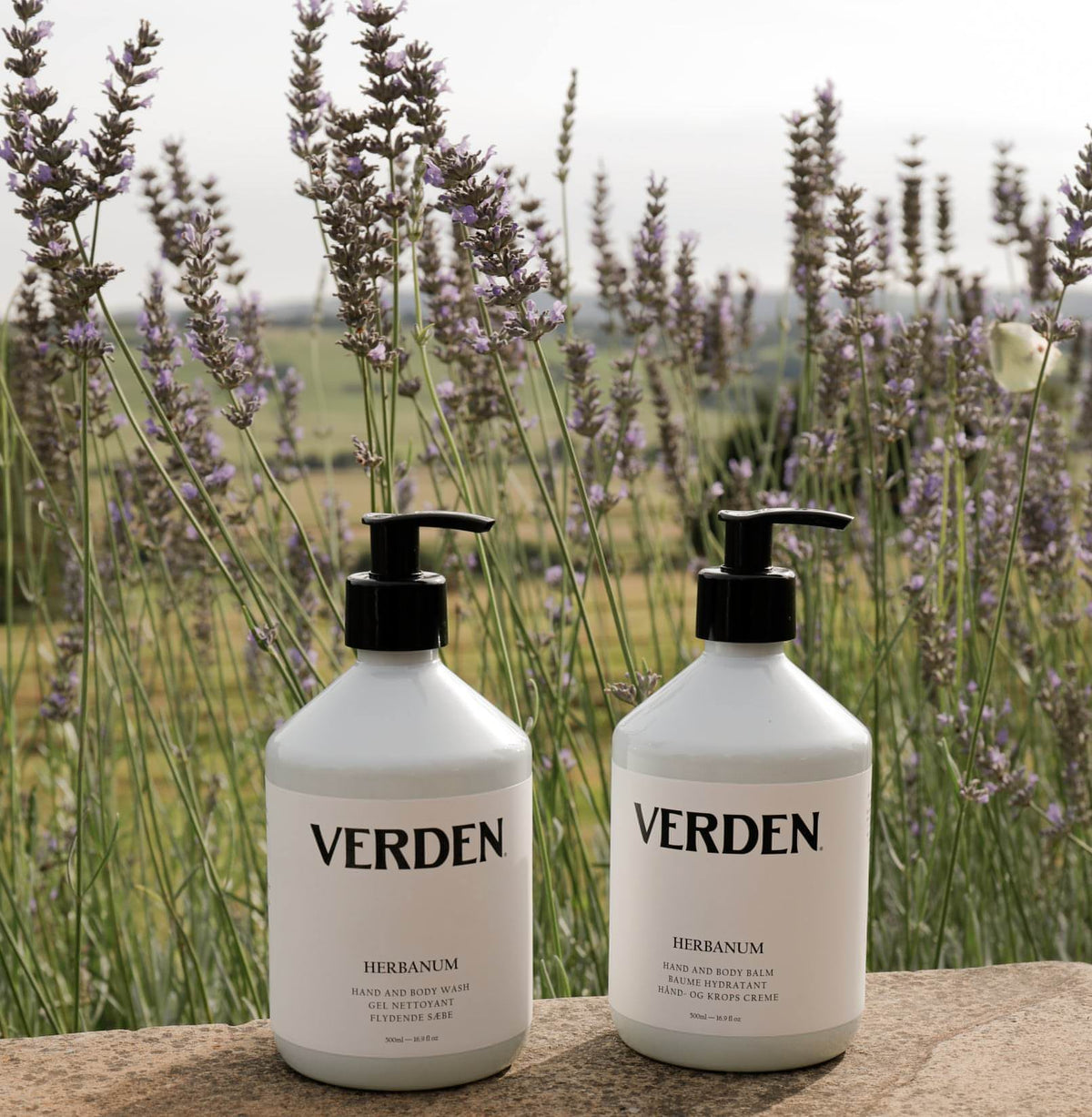 Herbanum Hand and Body Balm and Hand and Body Wash by lavender