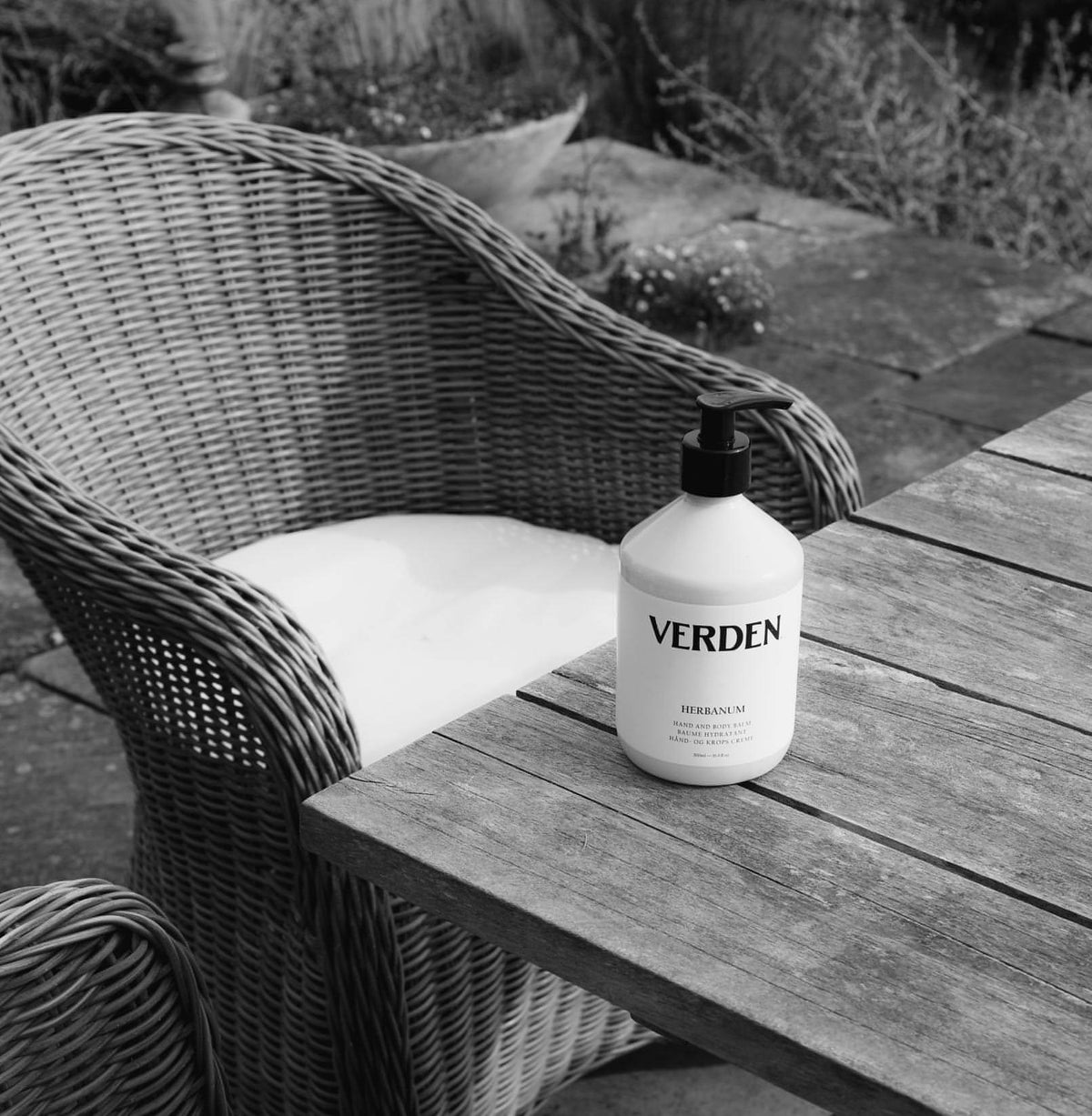 Herbanum Hand and Body Balm on table
