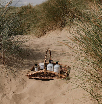 Herbanum Hamper on beach