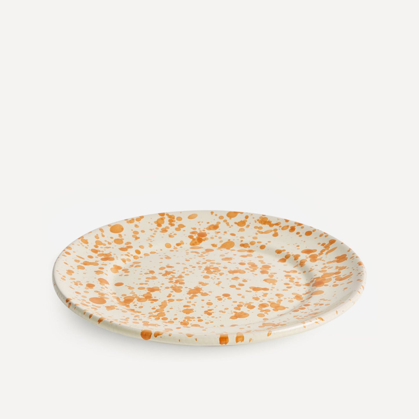 Burnt Orange Plate Set - 4 Pieces