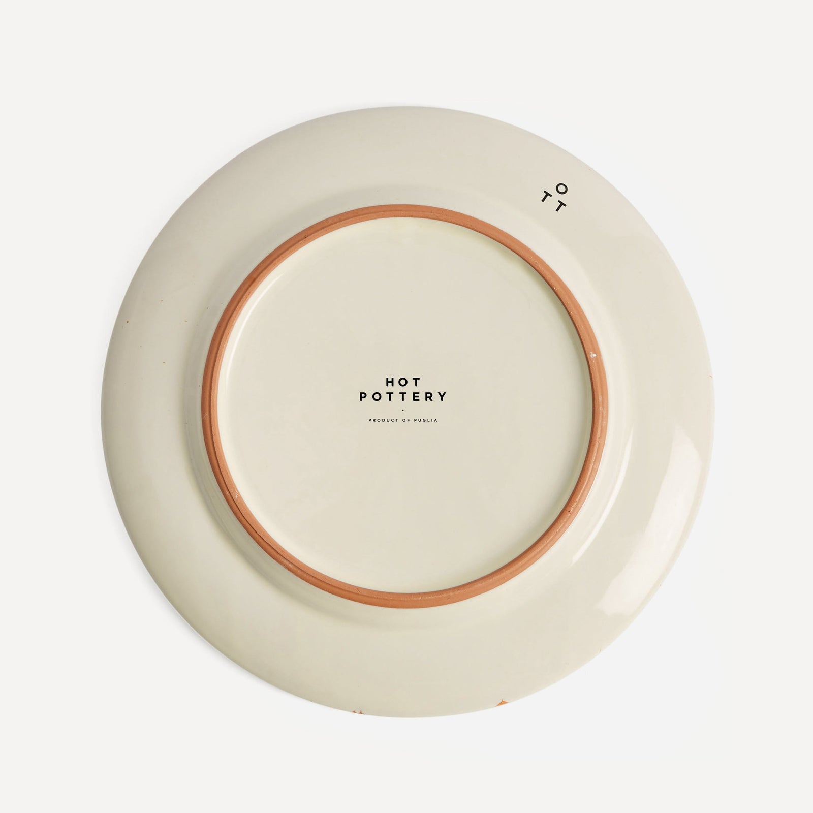 Burnt Orange Plate Set - 4 Pieces