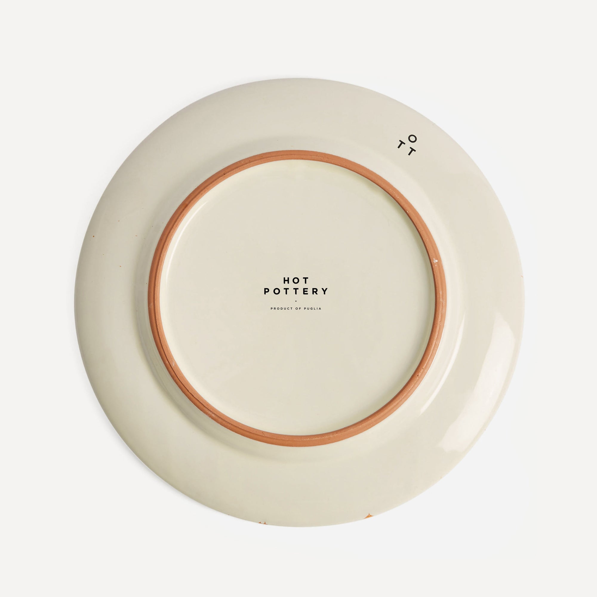 Burnt Orange Plate Set - 4 Pieces