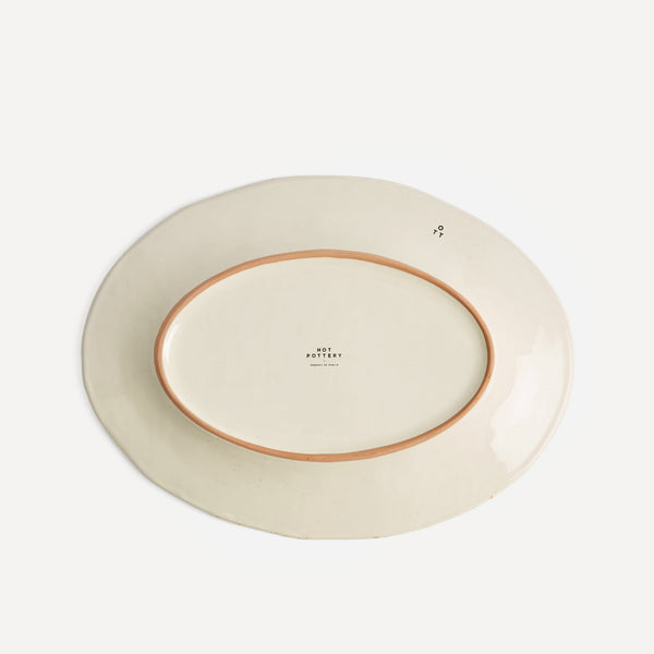 Serving Platter Burnt Orange