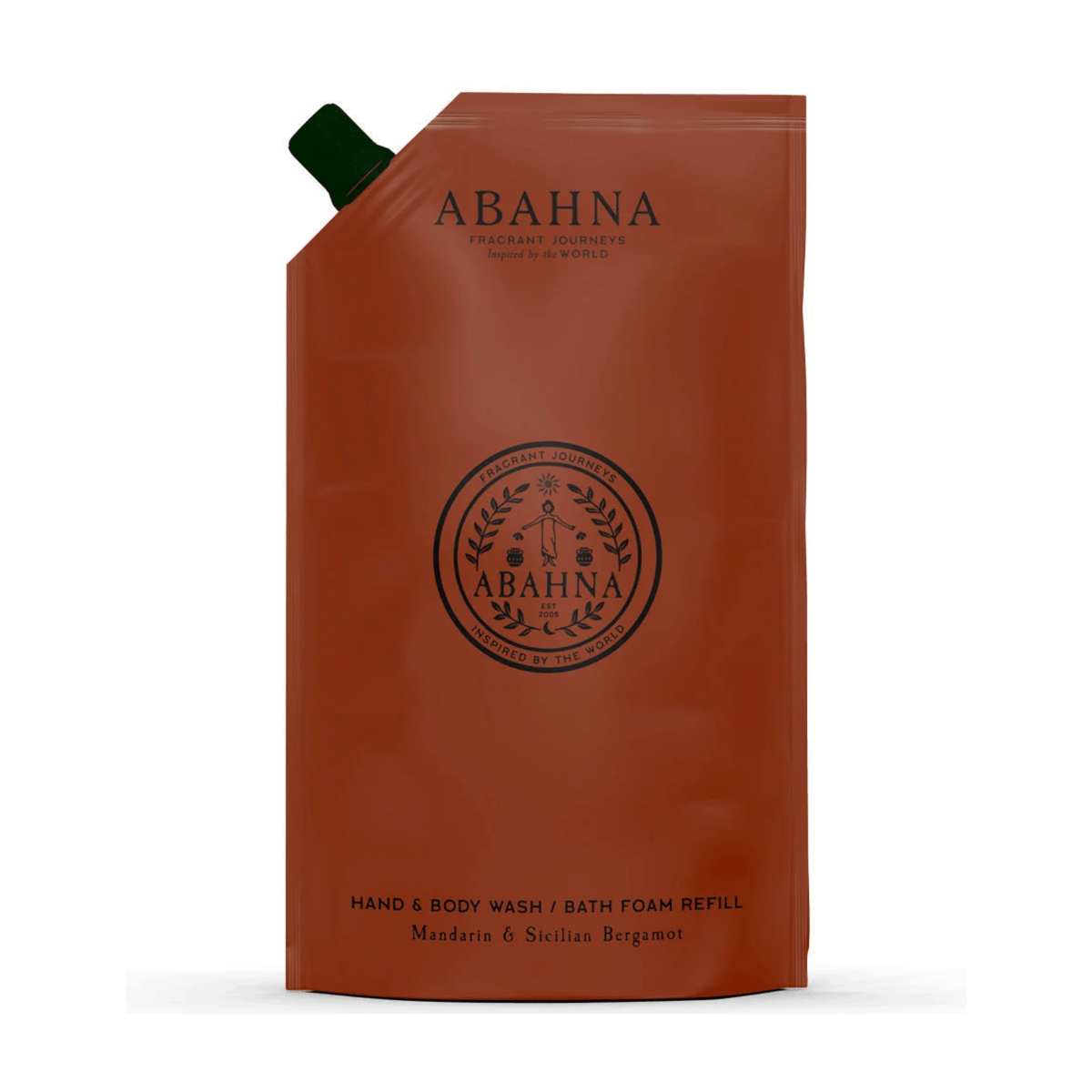 Hand, body wash & bath foam refill - Mandarin & Sicilian Bergamot