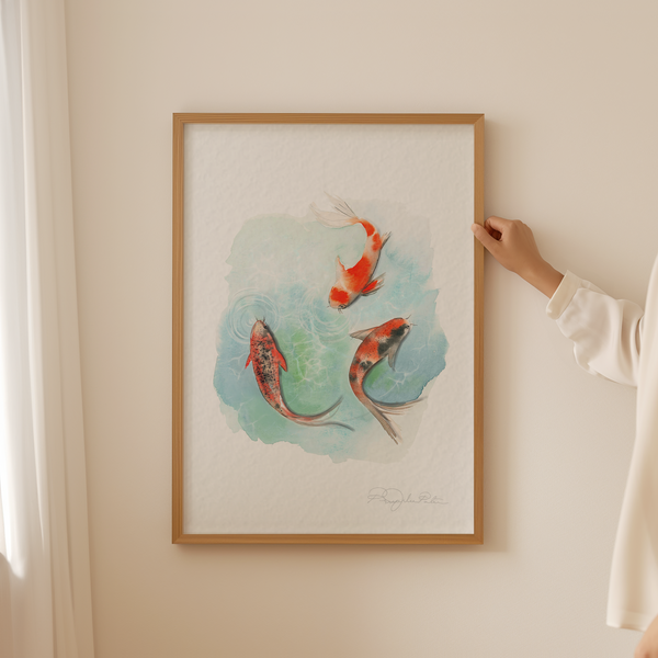 Koi Fish Fine Art Print