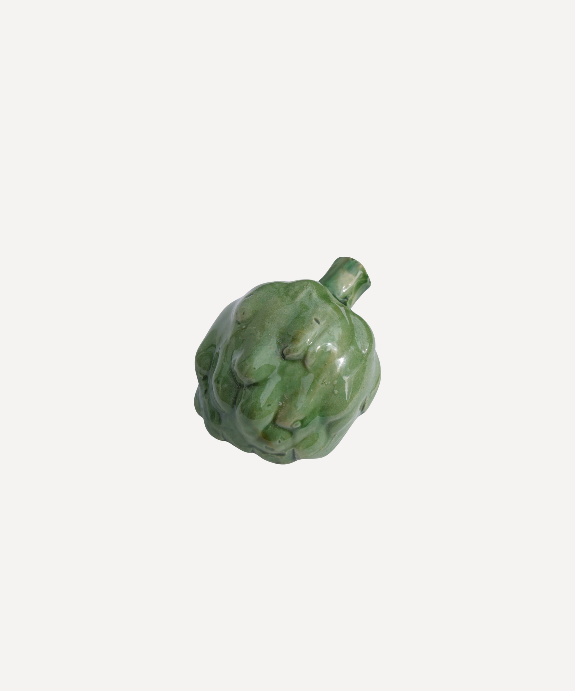 Handmade ceramic artichoke by Marla Primrose – decorative decor handcrafted in the Spain.