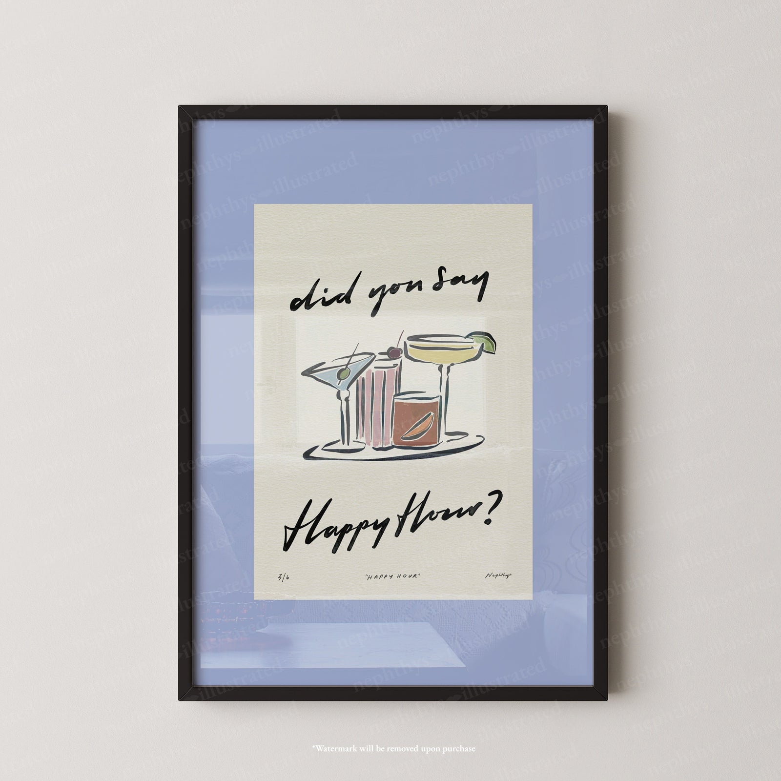 Happy Hour Print