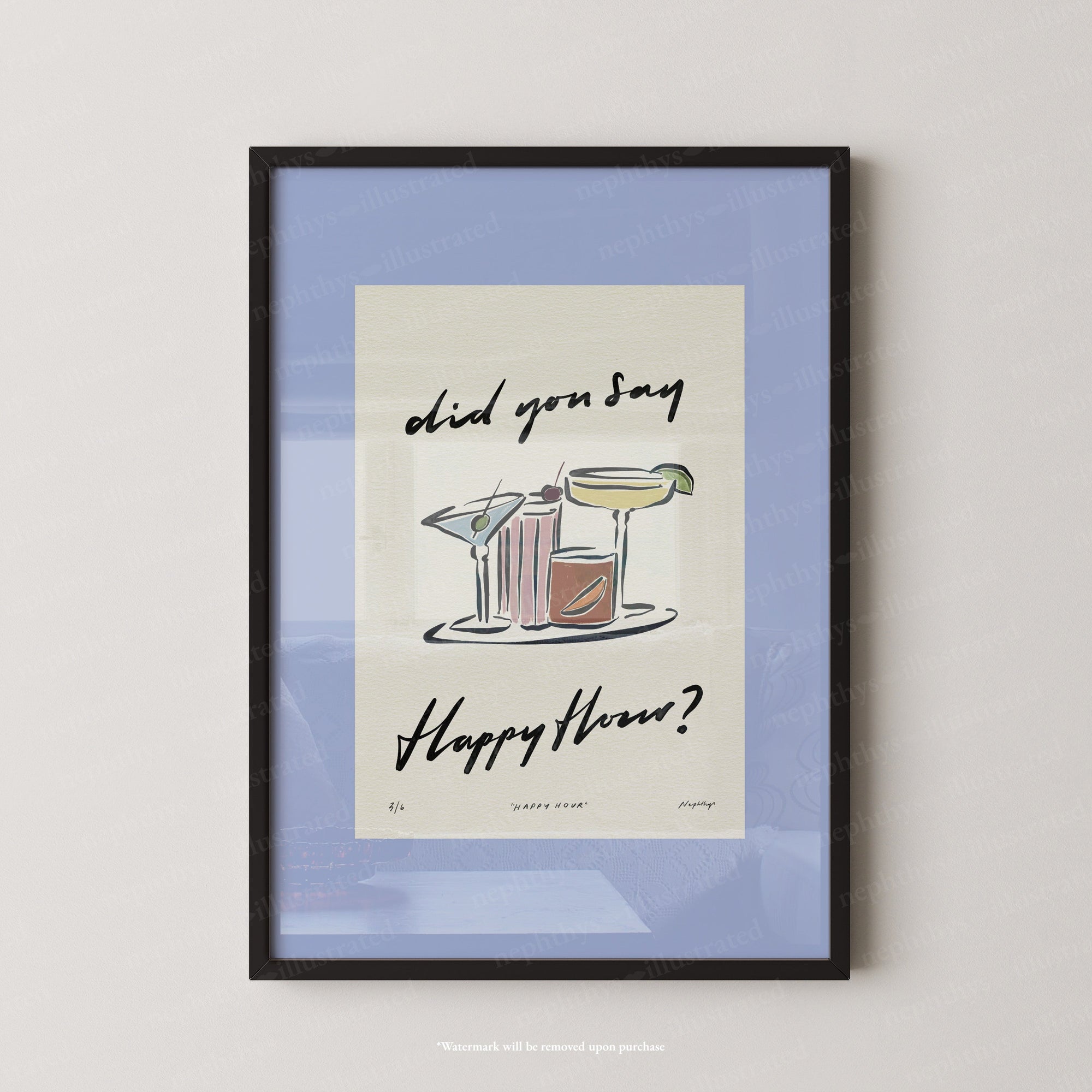 Happy Hour Print