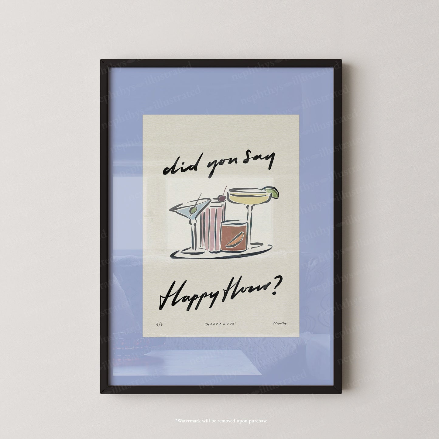 Happy Hour Print