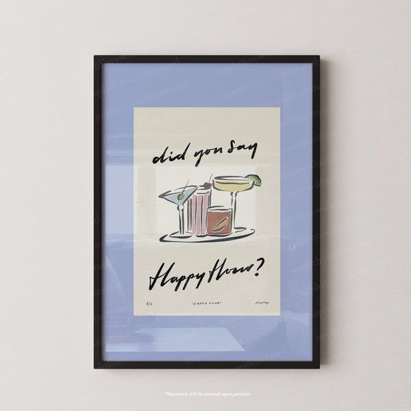 Happy Hour Print