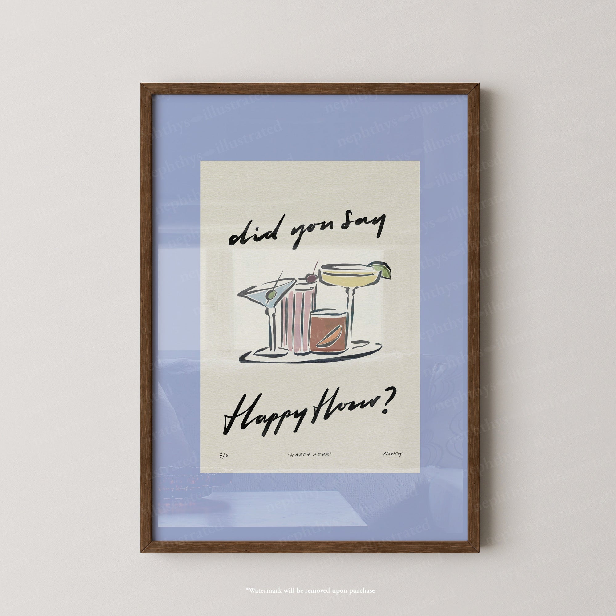 Happy Hour Print