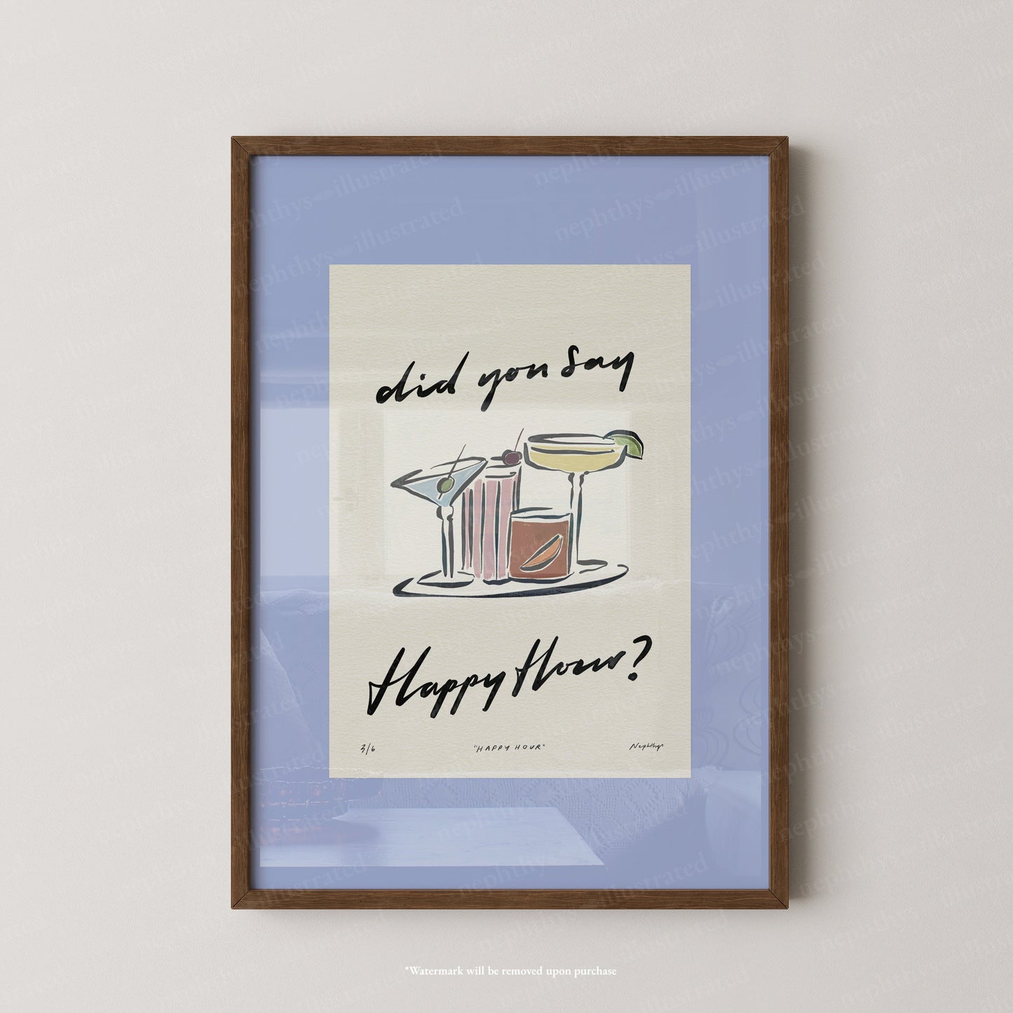 Happy Hour Print