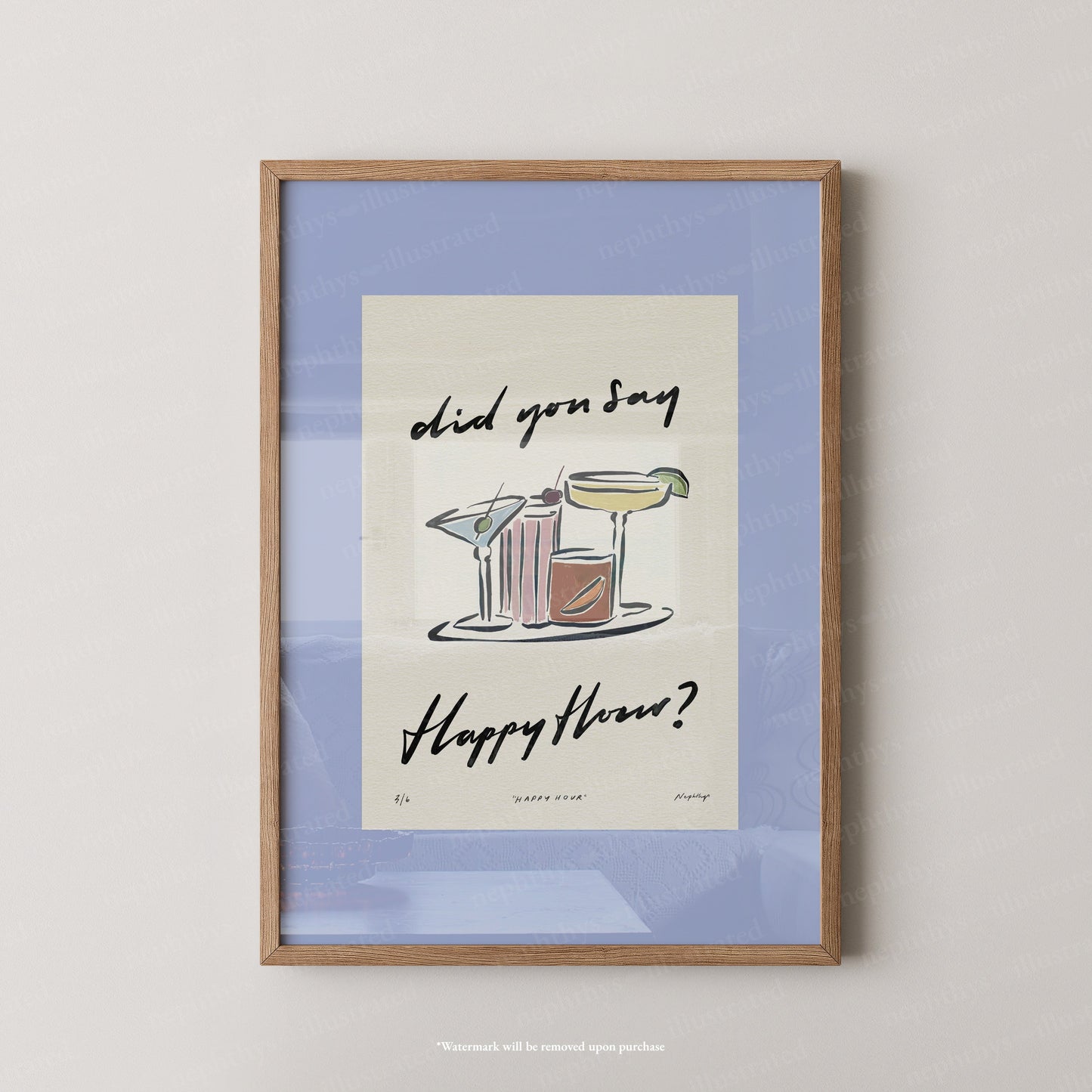 Happy Hour Print