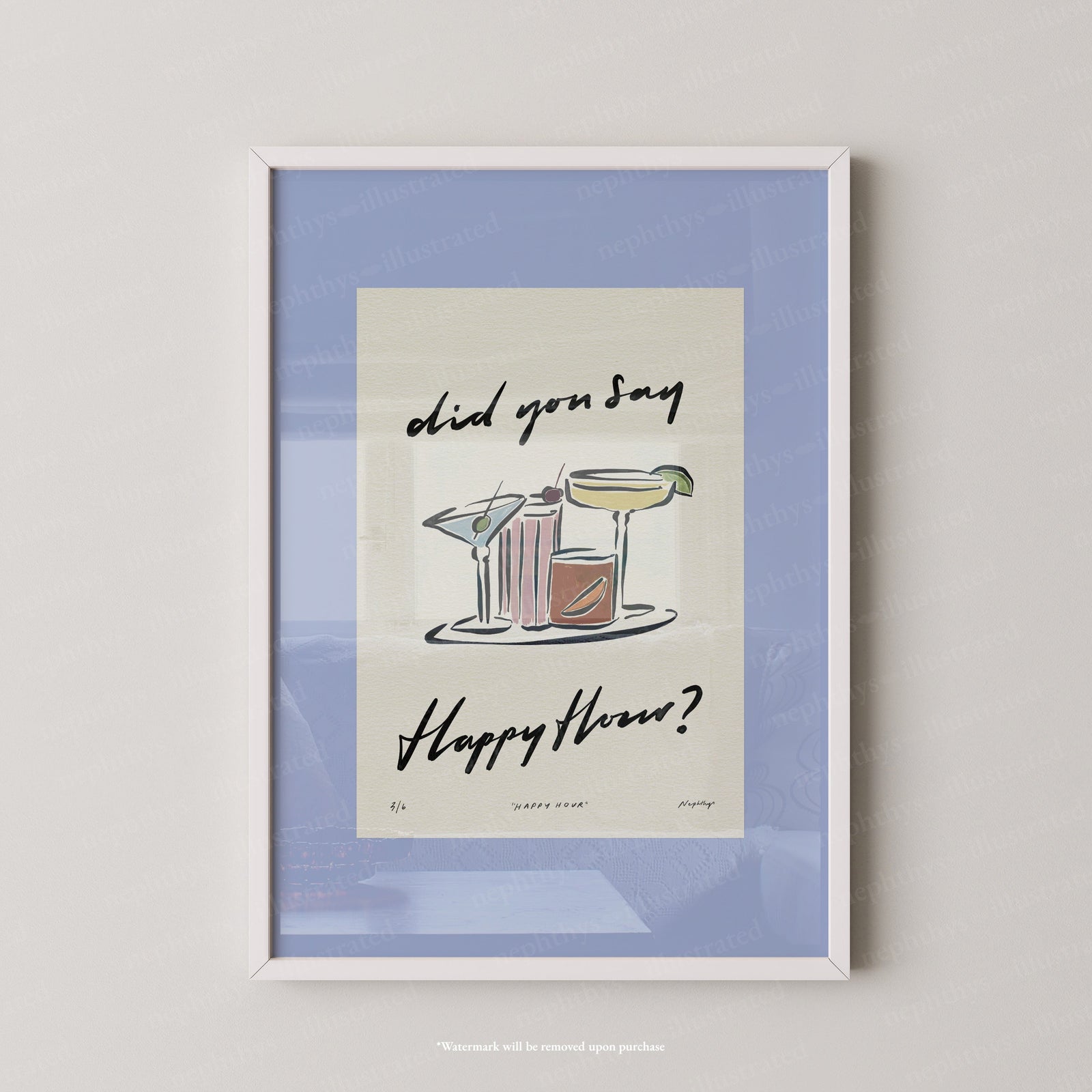 Happy Hour Print