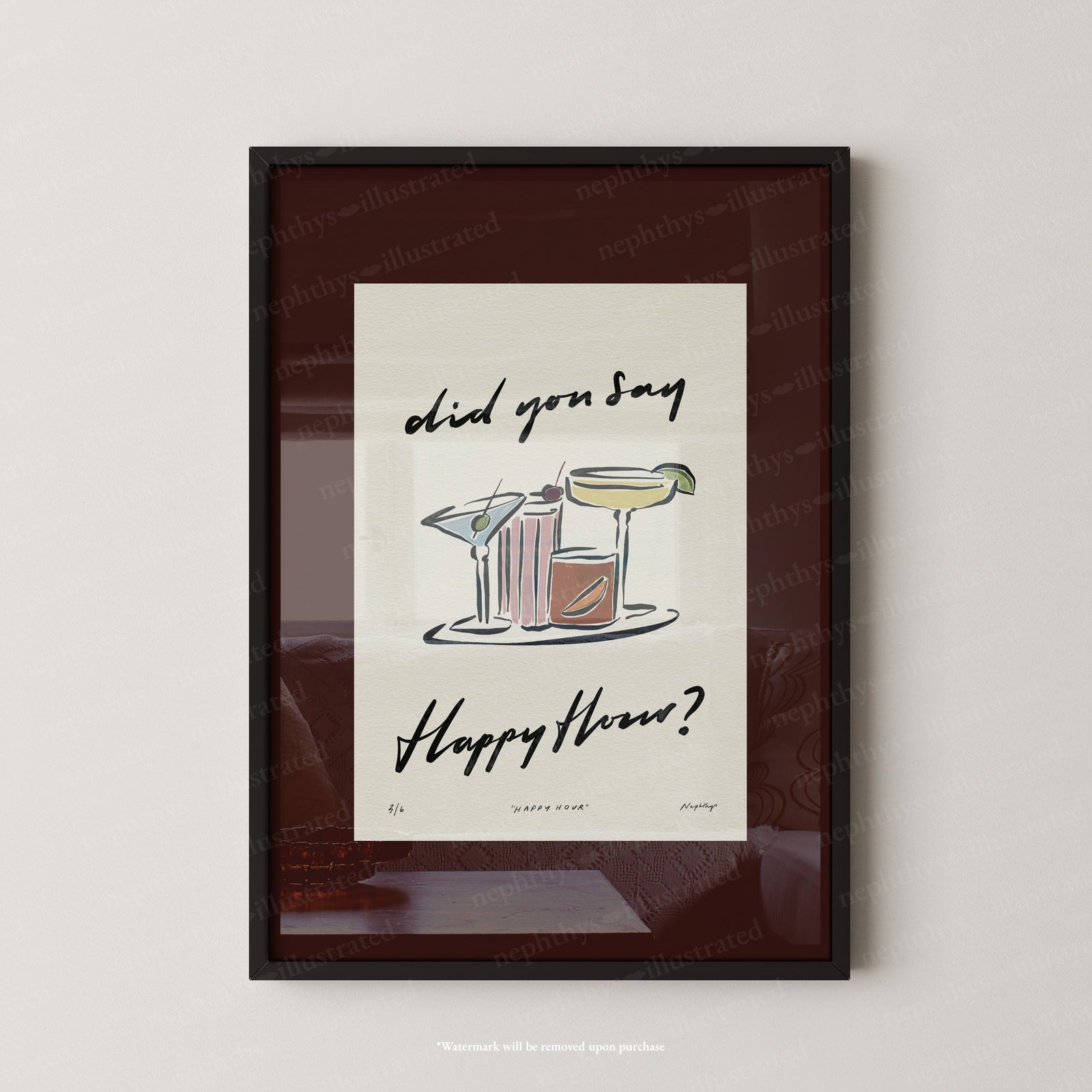 Happy Hour Print