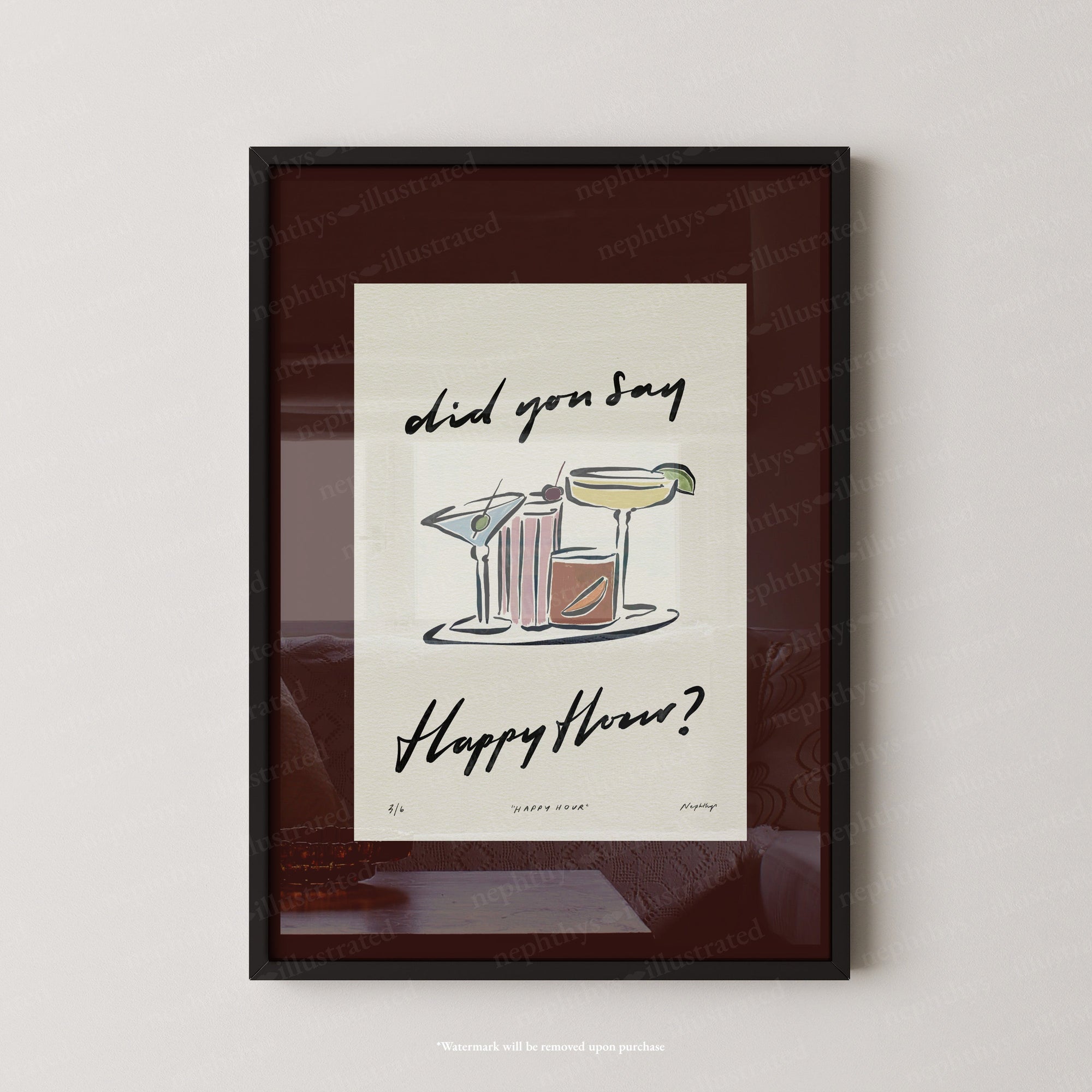 Happy Hour Print