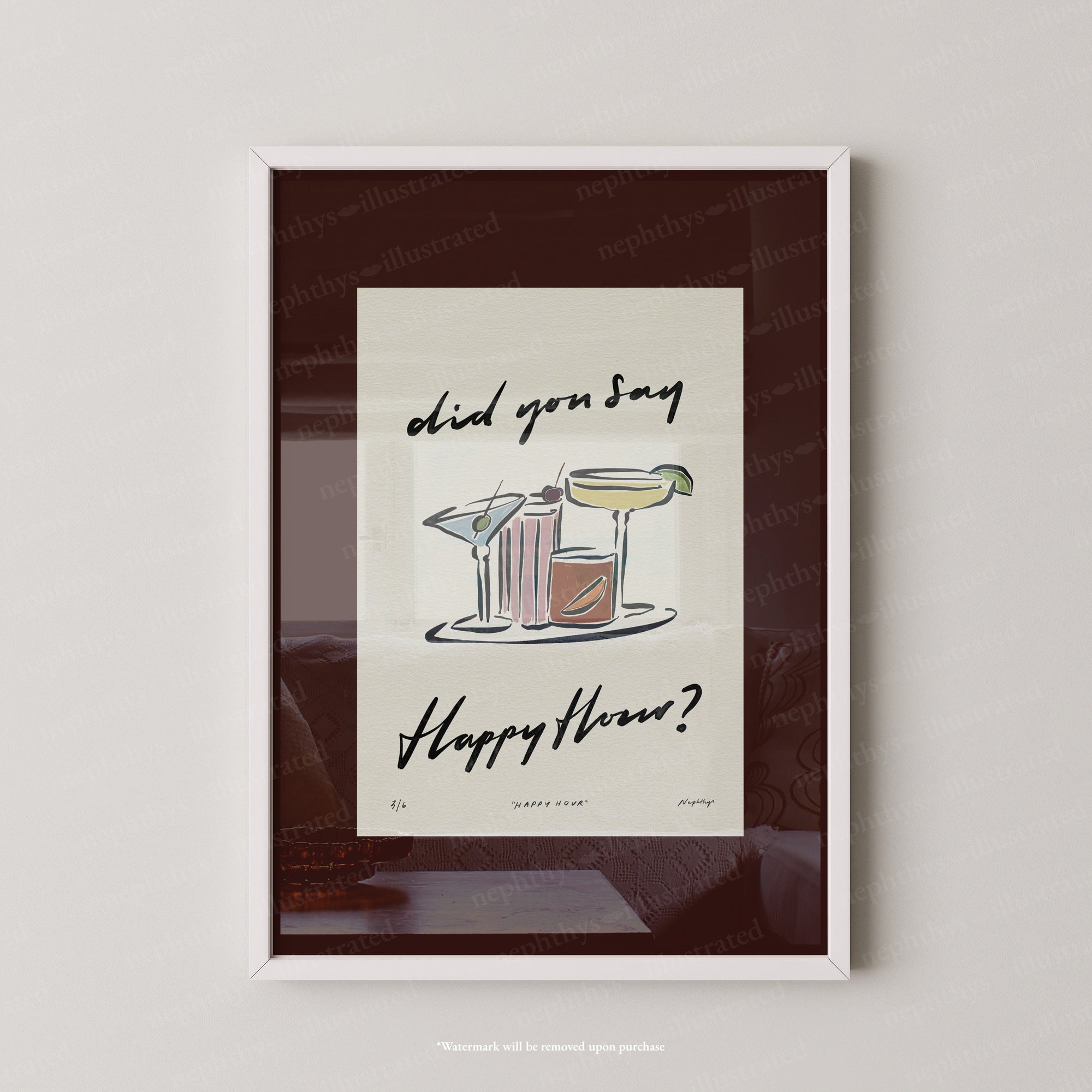 Happy Hour Print