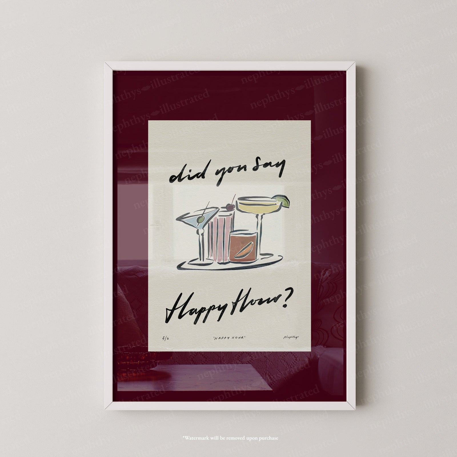 Happy Hour Print