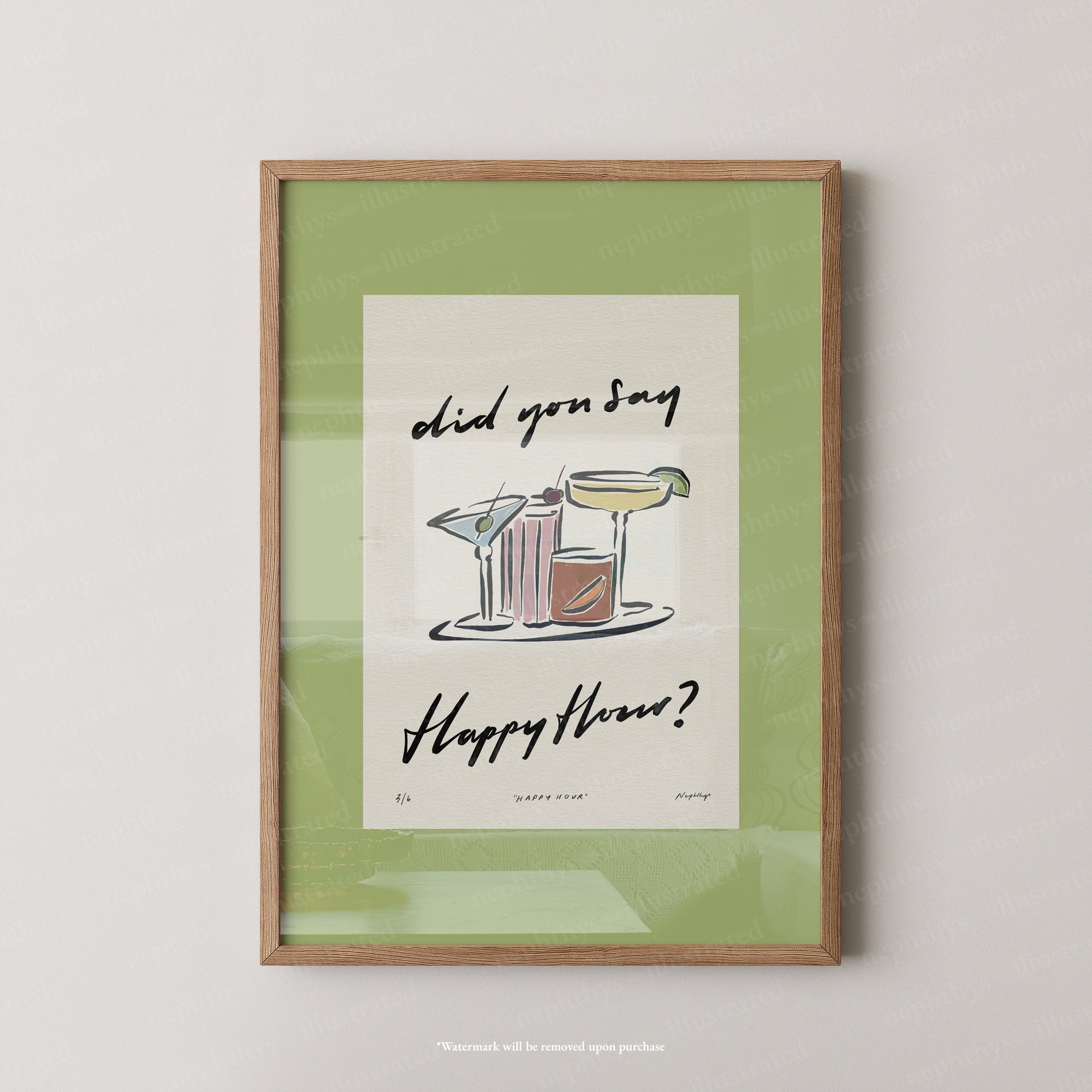 Happy Hour Print