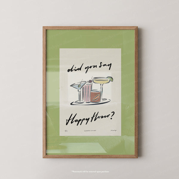 Happy Hour Print