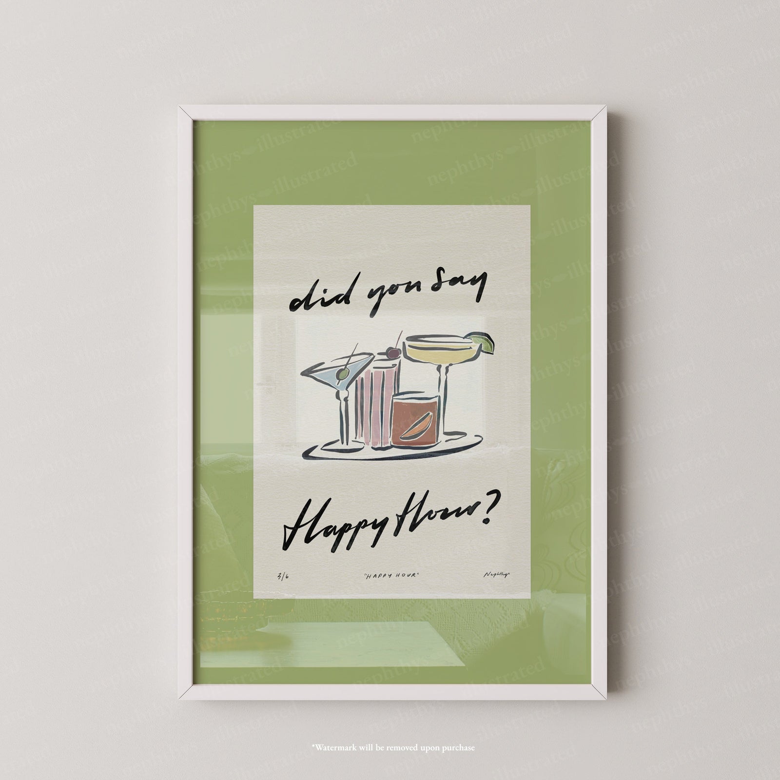 Happy Hour Print