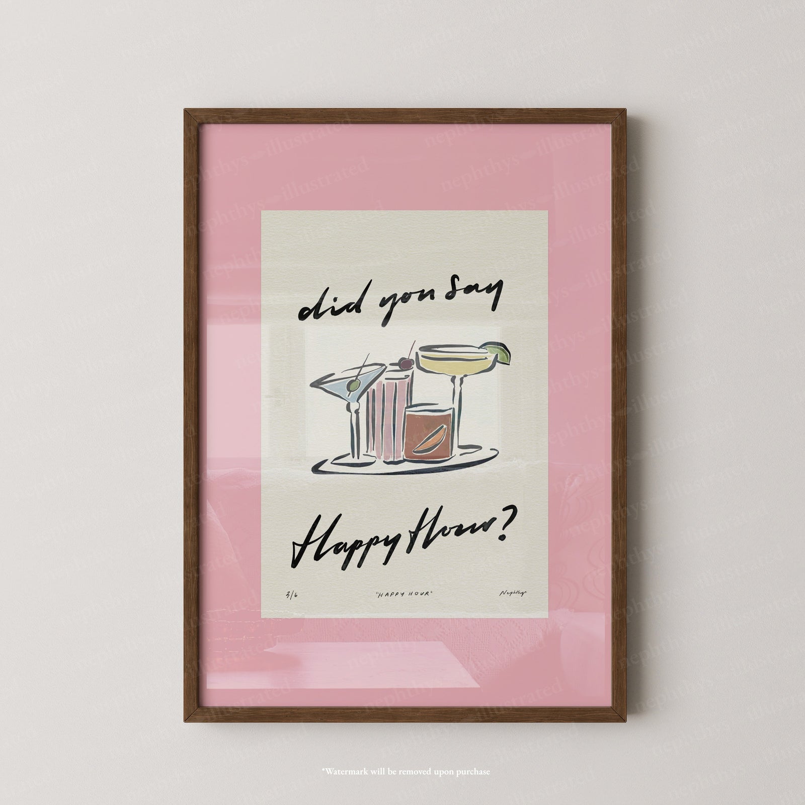 Happy Hour Print