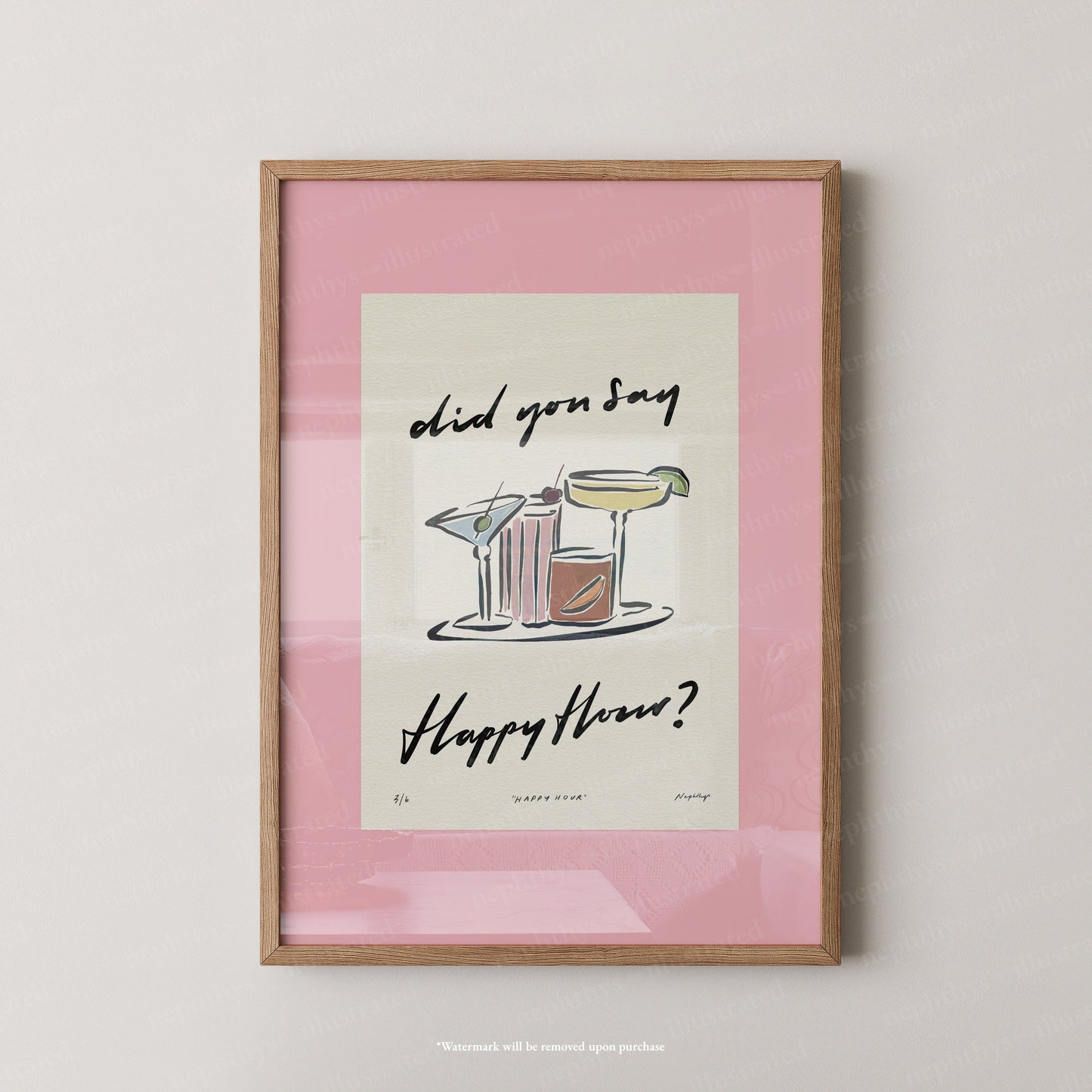 Happy Hour Print
